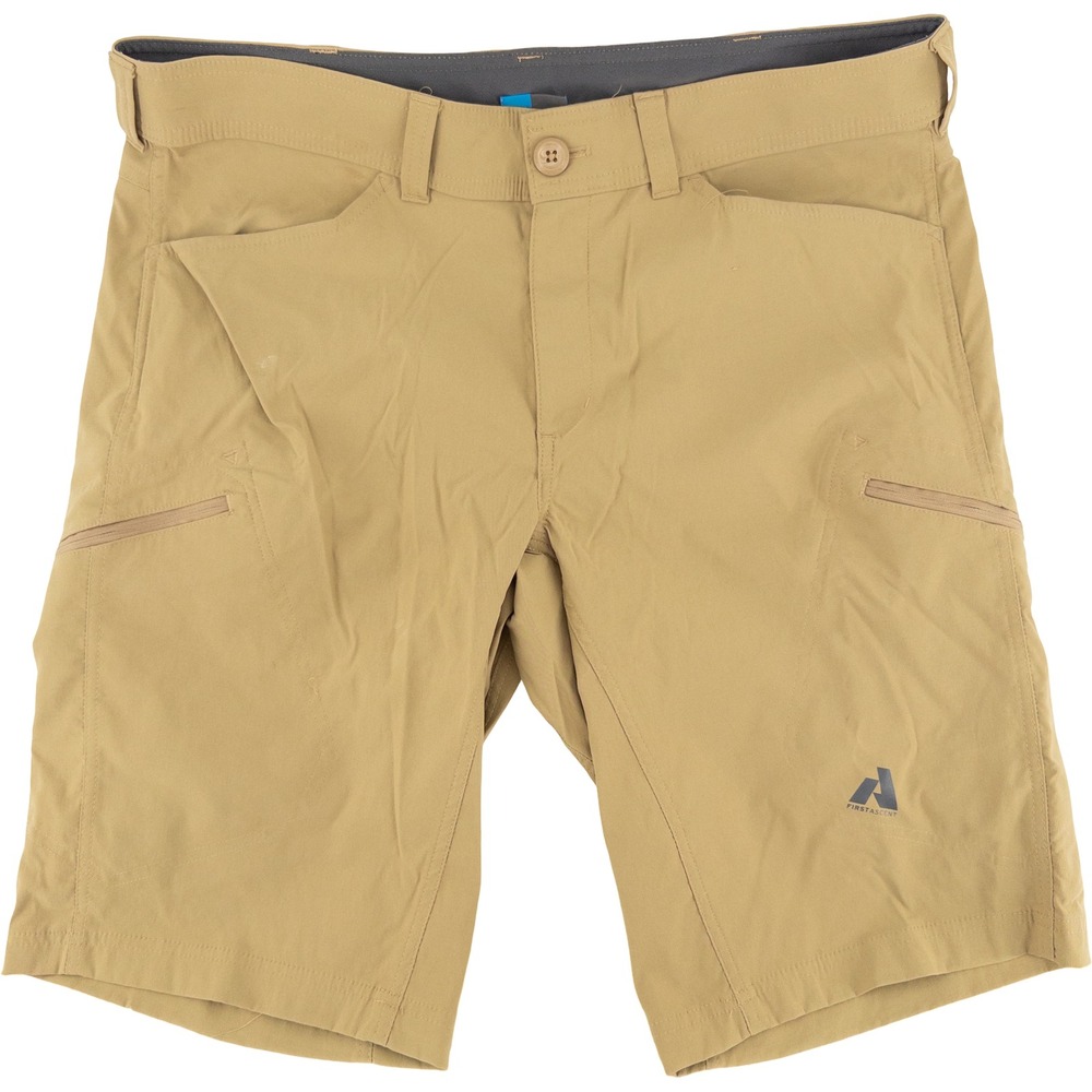 Eddie Bauer Mens 36 Shorts Tan First Ascent Guide Pro Cargo Hiking Gorpcore